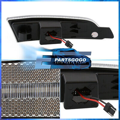 For 09-13 Mazda 6 Front Bumper Clear Led Side Markers Am Aac Foto 3