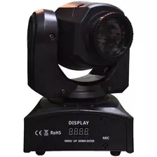 Moving Head Spot Led Osram 30w Gobo + Disco De Cor Dmx