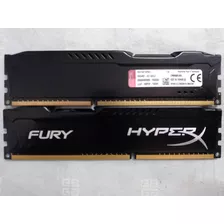 Memoria Ram Ddr3 8gb 1600mhz Hyperx Black Kingston (2gbx4)