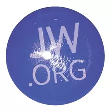 20 Pin Resinado Jw Botton Testemunha De Jeová - Jw