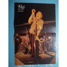 Poster Rock A Música Do Século Xx - Johnny Rotten/ Van Halen