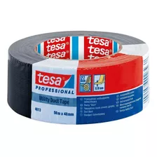 Fita Silver Tape Preta 48mmx50m Profissional Tesa Importado