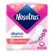 Protectores Diarios Nosotras Multi Estilo X 15und