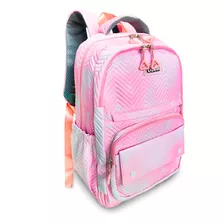 Mochila Bolsa Feminina Antifurto Tie Dye Espaçosa Grande