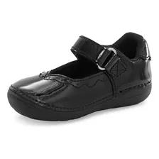 Zapatos Negros Charol Talla 3.5 (12meses)