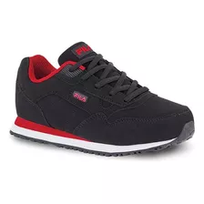 Tenis Casual Niño Fila Negro 690-20