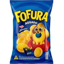 3 Fardos Biscoito Salgado Fofura Presunto - 30 Unid X 70g