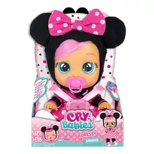 Boneca Cry Babies Dressy Minnie Multikids