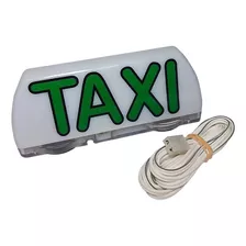 Luminoso Para Taxi Tamanho Pequeno Com Imã De Fixação E Led