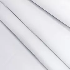 Tecido Tricoline Branco 1,50 LG 180 Fios 10 Metros