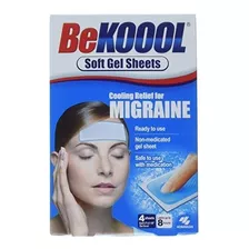 Bekoool Ser Hojas Koool Gel Para Adultos Migraña, 4 Count (p