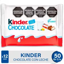 Chocolate Kinder Con Leche Blister Dulce Pack X12 01mercado