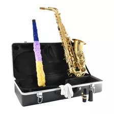 Saxofon Alto Mi Bemol Blessing, Laqueado Con Estuche 6430l