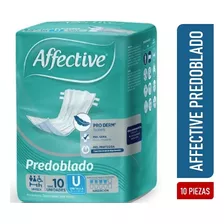 Pañales Para Adultos Descartables Affective Predoblado Unitalla X 10 u