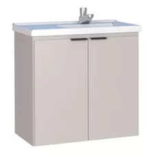 Mueble De Baño Aster Lavatorio Suspendido Con Bacha 60cm