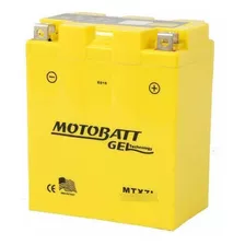 Batería Motobatt Gel Mtx7l Xtz/ Klx/ Dr200 / Cb190 Ytx7l