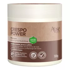 Máscara Nutritiva Cabelos Crespos Apse Crespo Power 500g