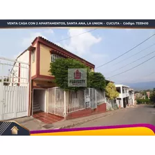 Venta Casa Con 2 Apartamentos Cúcuta Santa Ana La Union