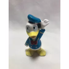 Pato Donald Pequena Miniatura Em Fina Porcelana Antiga