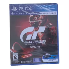 Gran Turismo Sport Playstation Videojuego Ps4 Nuevo