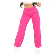 Calça Feminina Wide Leg Pink Copen