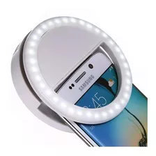 Aro Luz Led Selfie Celular Tablet Pc Linterna Anillo 8.5 Cm