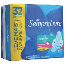 Absorvente Sempre Livre Adapt Suav C Ab C 32