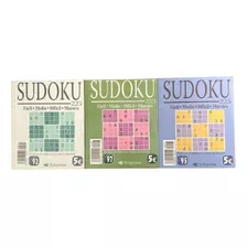 Sudoku Pack 3 Diferentes Libros 600 Sudokus - Global 