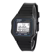 Relogio Casio Masculino Iluminator W-217h 1av Preto Digital