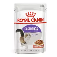 Ração Úmida Gatos Castrados Sachê Sterilised 85g Royal Canin