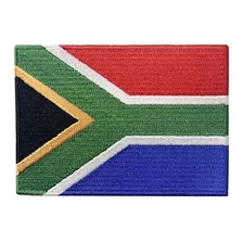 Bordado De La Bandera De Sudáfrica Emblema Africano Hierro E