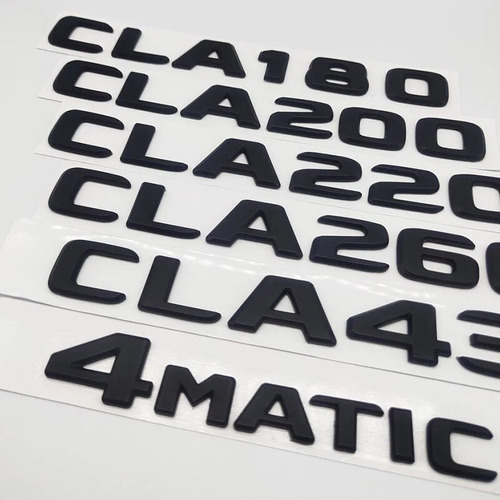3d Abs Letter Badge 4matic Logo Sticker For Mercedes-benz Foto 6