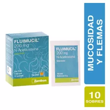 Fluimucil 200 Mucosidad & Flema - Unidad a $1721