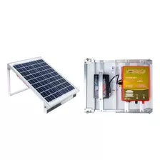 Eletrificador Solar Cerca Elétrica Rural 100km Com Bateria