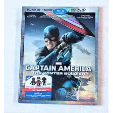 Pelicula Blu-ray Marvel Captain America The Winter Soldier