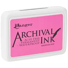 Almohadilla De Tinta Archival Aip30614, Tono Magenta