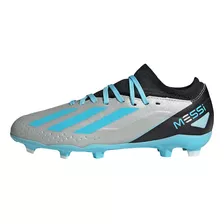 Botines X Crazyfast Messi.3 Terreno Firme Ie4077 adidas Color Plateado Talle 33 Ar