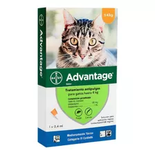 Advantage Gatos Hasta 4 Kg