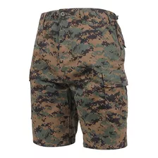 Bermuda Cargo Short De Combate Jungla Digital Camo