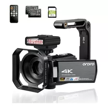 Cámara De Vídeo Ordro 4k Fhd 1080p 60 Fps 48 Mp Wifi...