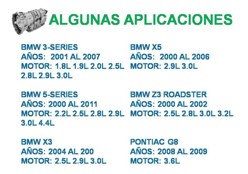 Filtro + Junta 5l40e Parrilla Bmw X3 X5 Pontiac 3-5 Series Foto 5