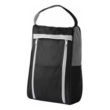 Bolsa Zapatera Para Zapatos Poliester Ventilada Negro