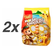 Kit 2 Moedas Chocolate Bel 500g Probta Entrega