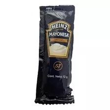 Mayonesa Real Heinz Sobres 12 G Caja Con 500 Pzas