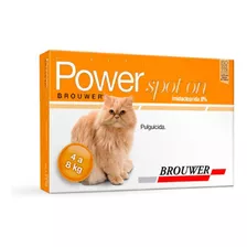 Antiparasitario Pipeta Power Spot On Para Gatos De 4 A 8kg