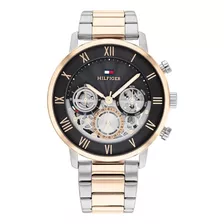 Relógio De Pulso Analógico Tommy Hilfiger Th1710570 Para Homens Com Pulseira Colorida De Aço Inoxidável