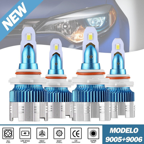 W Kit De Faros Led Auto 16000lm 120w Para Para Toyota Csp Foto 10