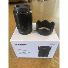 Viltrox 35mm F1.8 Stm Af Full Frame Lens For Nikon Z-mount