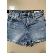 Short De Jean Nuevo Con Etiqueta Talle Xs Kosiuko Zara