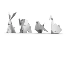 Organizador Anillos Cromo Origami